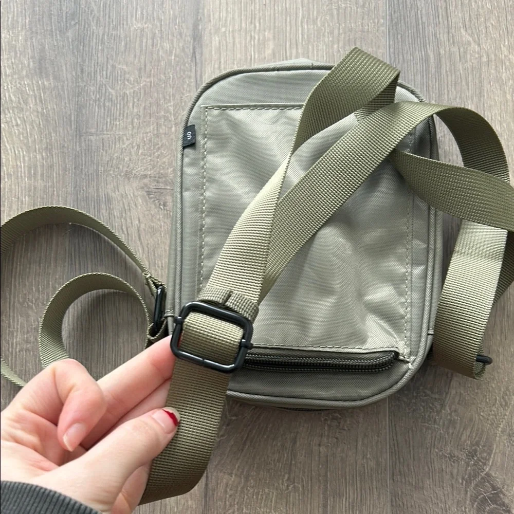 Urban Outfitters Green Messenger Bag with Adjustable Strap